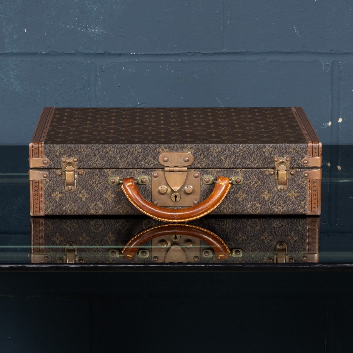 PUSHKINS - 20thC LOUIS VUITTON PRESIDENTIAL BRIEFCASE IN MONOGRAM CANVAS, FRANCE c.1980 - 3.jpg