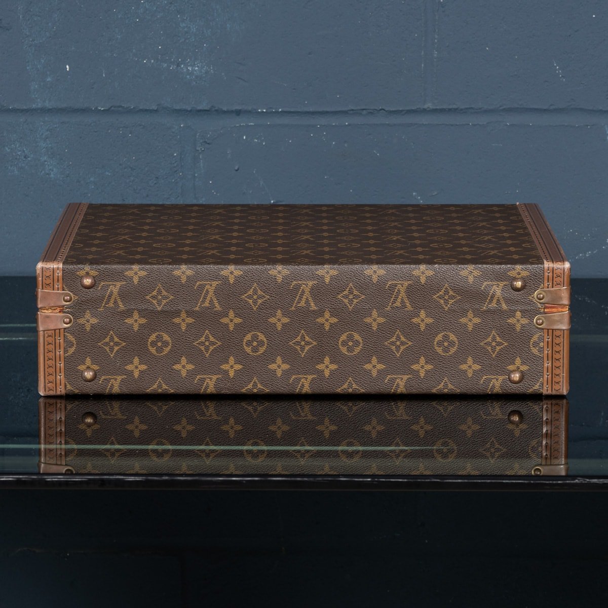 PUSHKINS - 20thC LOUIS VUITTON PRESIDENTIAL BRIEFCASE IN MONOGRAM CANVAS, FRANCE c.1980 - 5.jpg