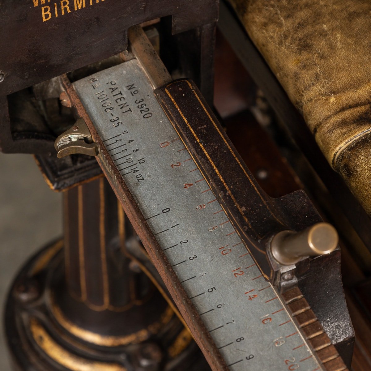 PUSHKINS - ANTIQUE 19thC VICTORIAN JOCKEY SCALE BY WT AVERY c.1880 - 27.jpg