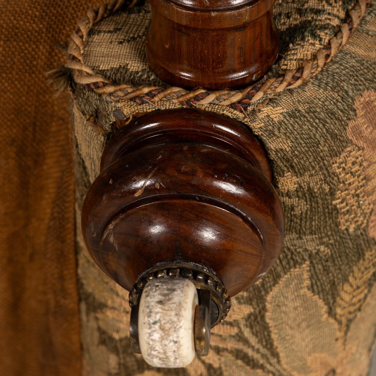 PUSHKIN'S - ANTIQUE 19thC VICTORIAN WALNUT PULLMAN REVERSIBLE ARMCHAIR c.1860 - 12.jpg