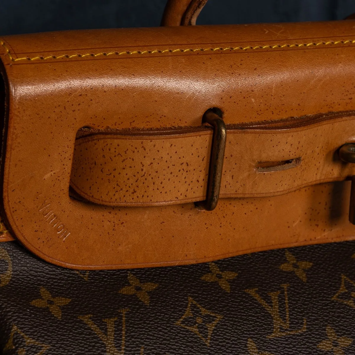 PUSHKIN'S - A 20thC LOUIS VUITTON STEAMER BAG IN MONOGRAM CANVAS, MADE IN FRANCE - 11.jpg