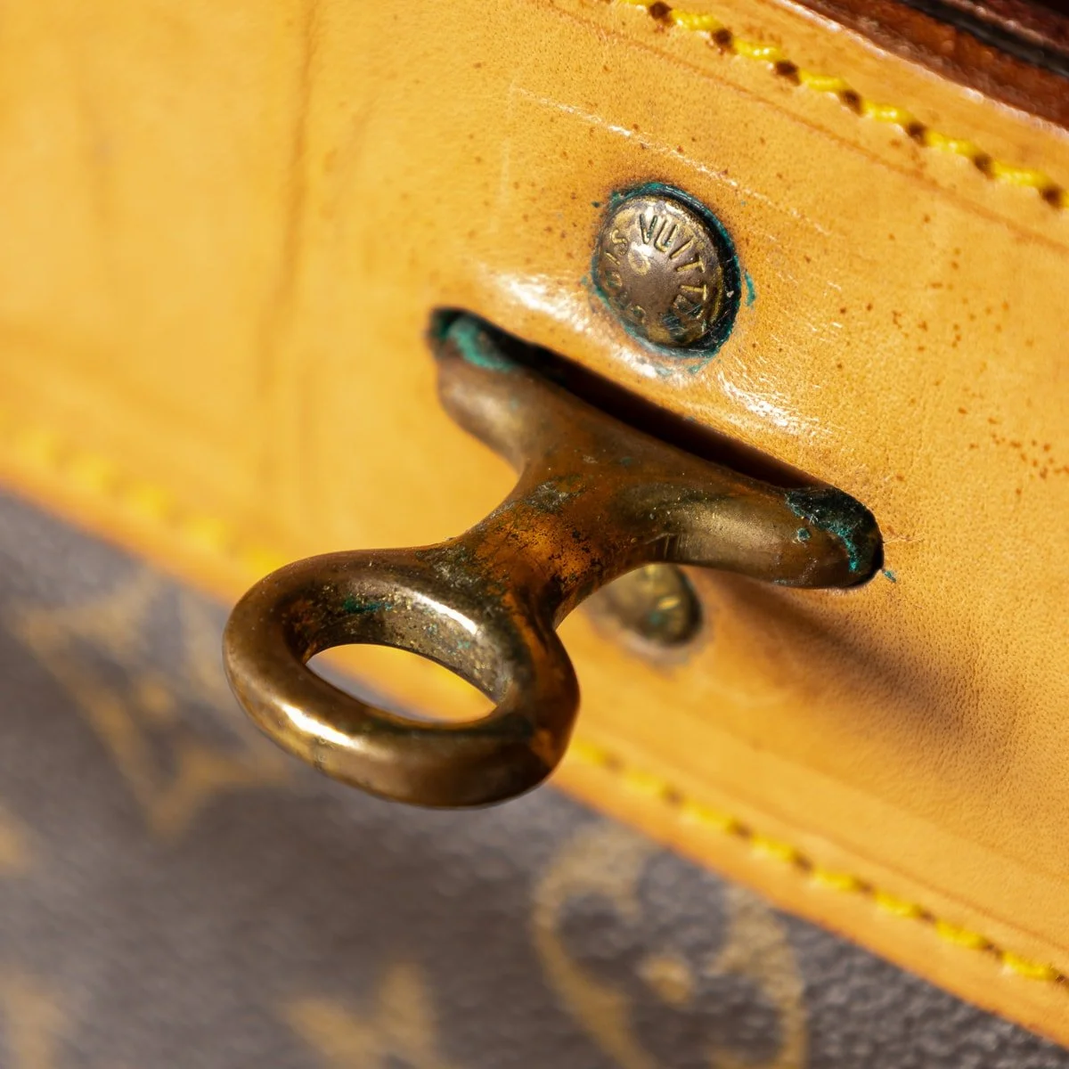 PUSHKIN'S - A 20thC LOUIS VUITTON STEAMER BAG IN MONOGRAM CANVAS, MADE IN FRANCE - 34.jpg
