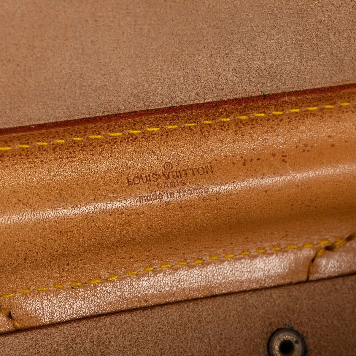 PUSHKIN'S - A 20thC LOUIS VUITTON STEAMER BAG IN MONOGRAM CANVAS, MADE IN FRANCE - 25.jpg