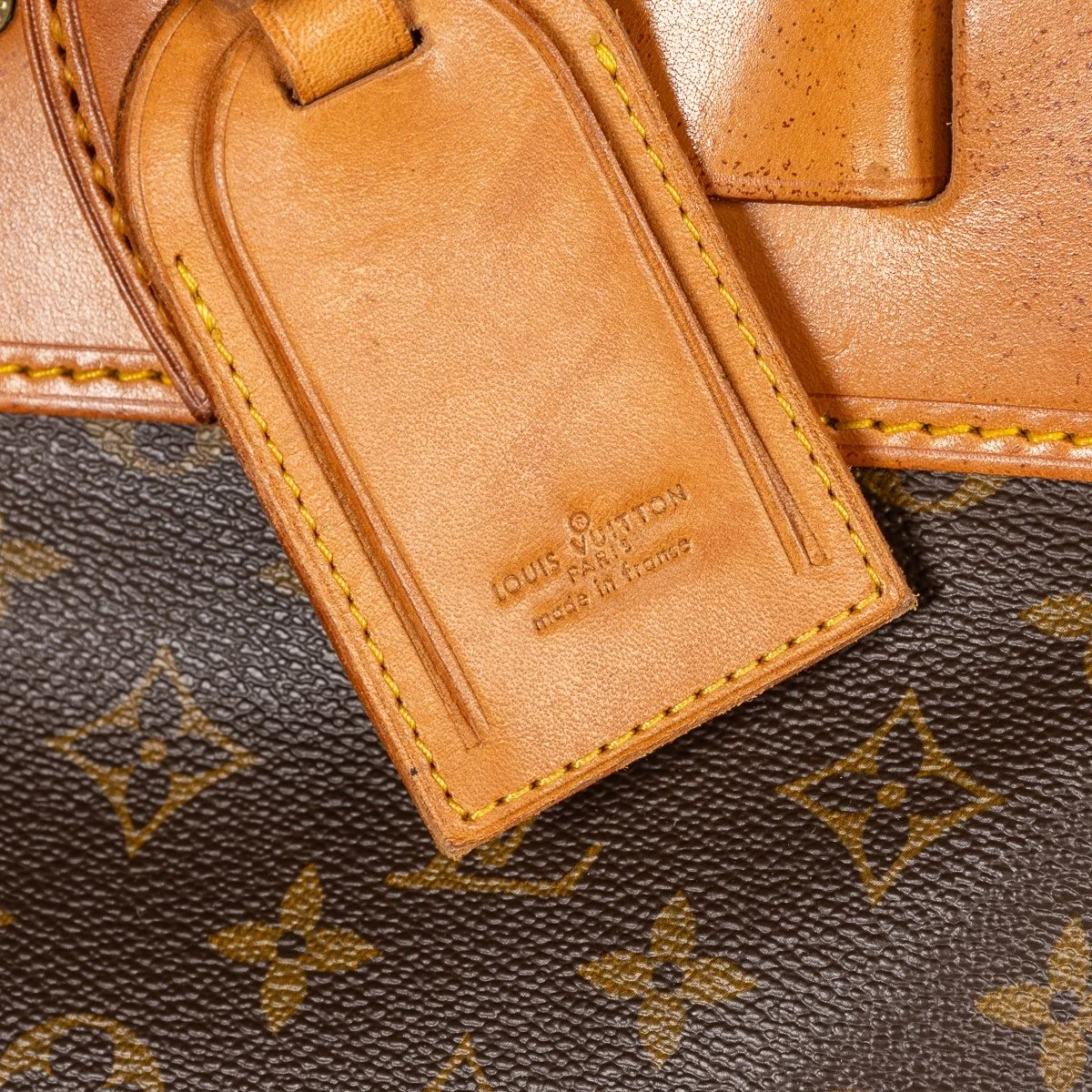 PUSHKIN'S - A 20thC LOUIS VUITTON STEAMER BAG IN MONOGRAM CANVAS, MADE IN FRANCE - 24.jpg