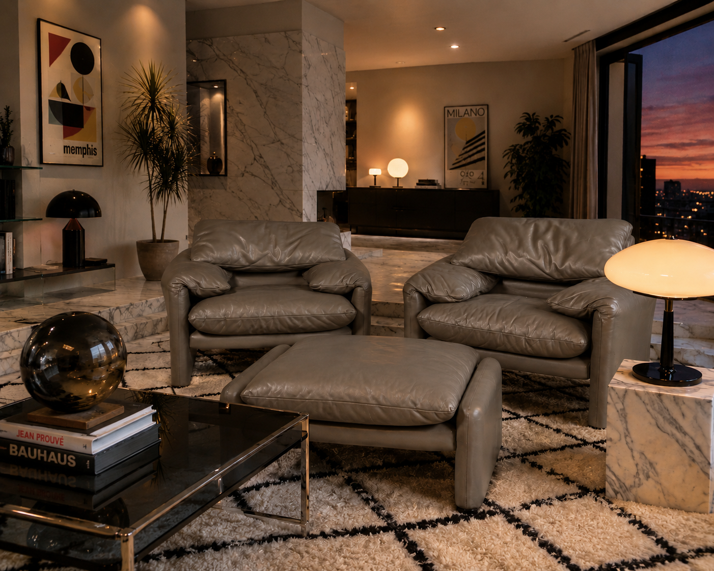 Maralunga: The Sofa That Learned to Lean Back