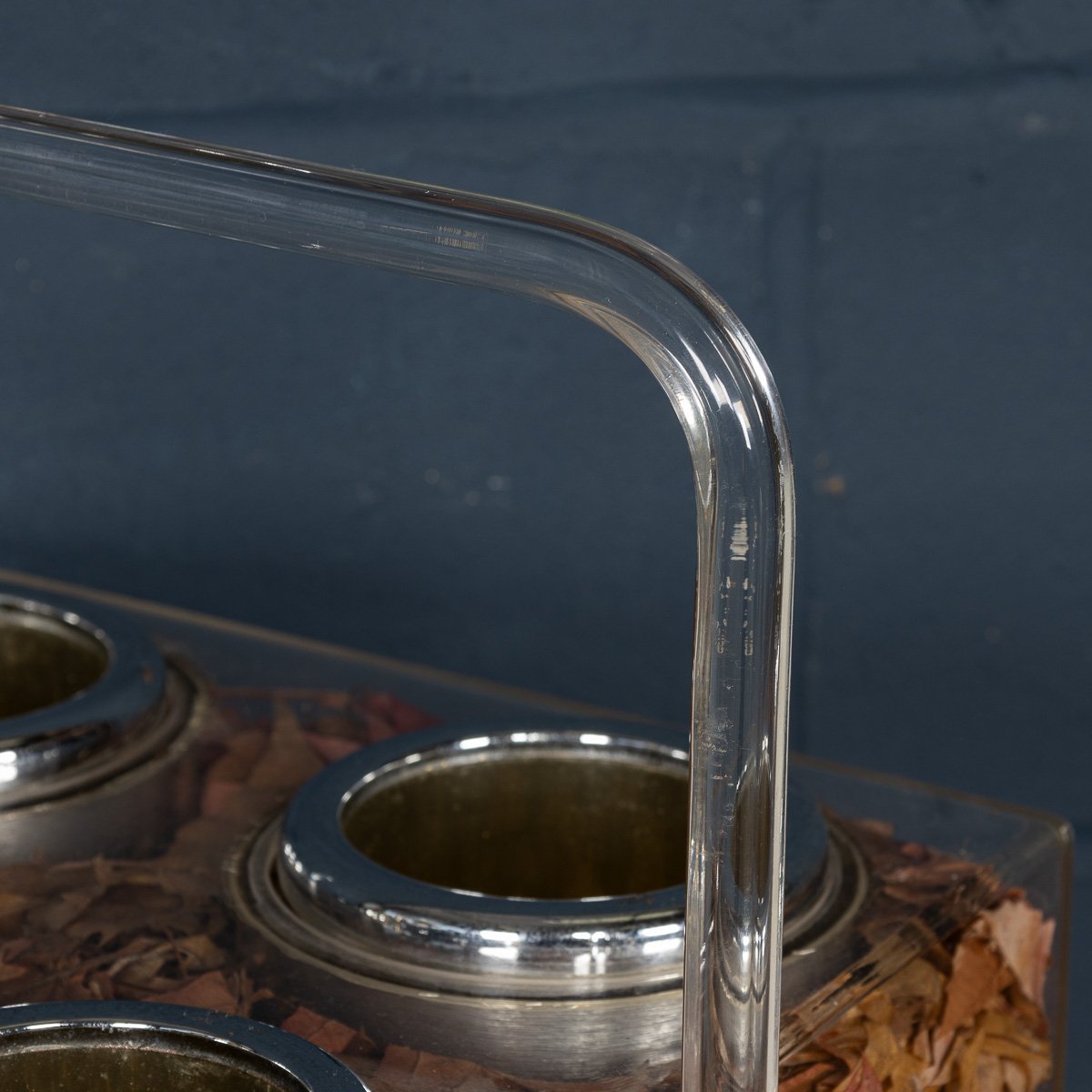 PUSHKINS.COM - B11430 - 20thC FOUR BOTTLE WINE CADDY IN PERSPEX BY CHRISTIAN DIOR, MADE IN ITALY c.1980 - 23.jpg