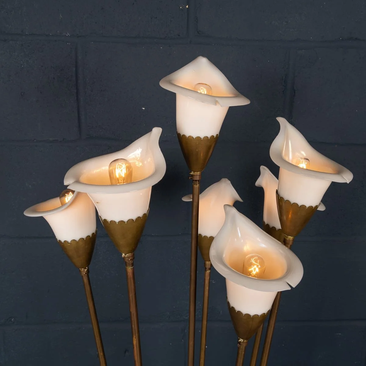 PUSHKINS.COM - B11848 - VINTAGE 20thC ITALIAN 'CALLA' FLOOR LAMP BY ANGELO LELLI FOR ARREDOLUCE c.1960 - 09.jpg