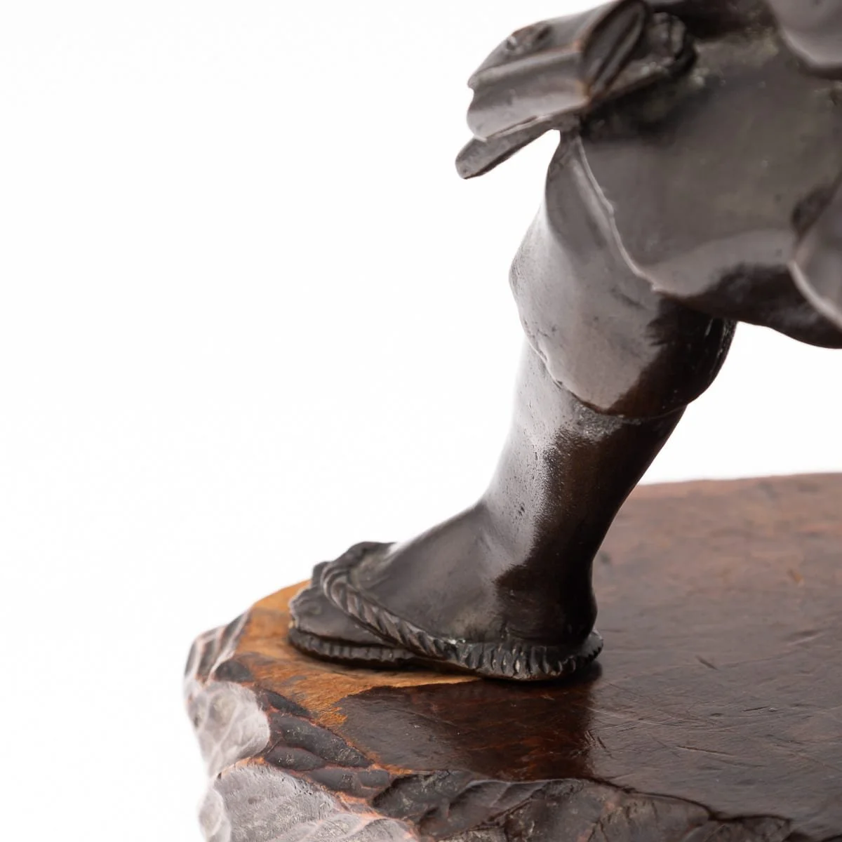 PUSHKINS.COM - G11939 - ANTIQUE 19thC JAPANESE MEIJI PERIOD BRONZE OKIMONO - 24.jpg