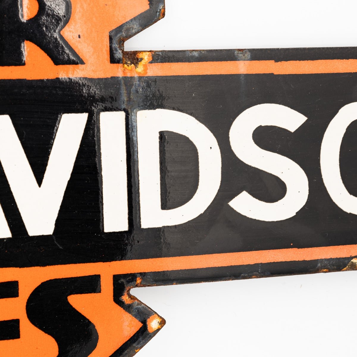 PUSHKINS.COM - A 20thC HARLEY-DAVIDSON MOTORCYCLES ENAMEL SIGN - 19.jpg