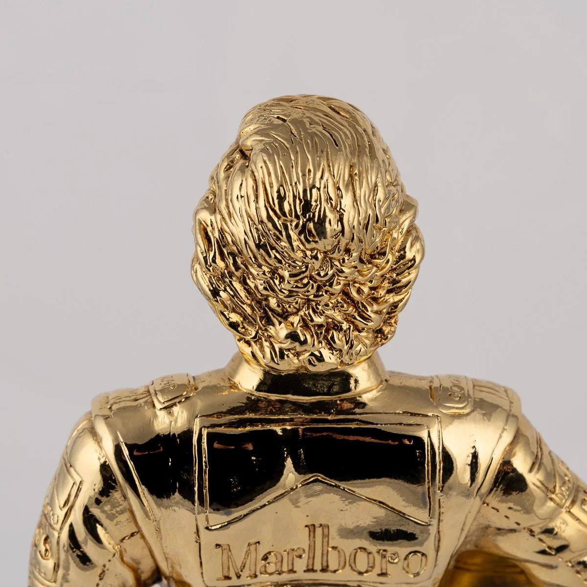 PUSHKINS.COM - C11908 - 21stC AYRTON SENNA 24K GOLD PLATED SOLID SILVER F1 TROPHY STATUE c.2014 - 18.jpg