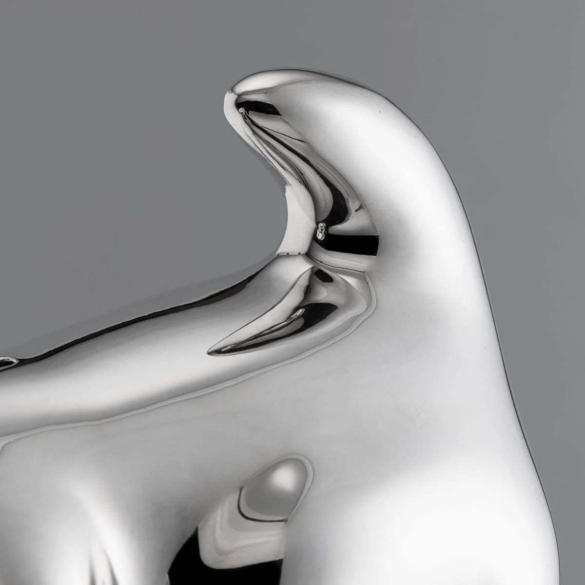 PUSHKINS.COM - J11905 - NOVELTY 21stC ENGLISH SOLID SILVER 'KANGAROO' MONEY BOX BY ASPREY c.2021 - 15.jpg
