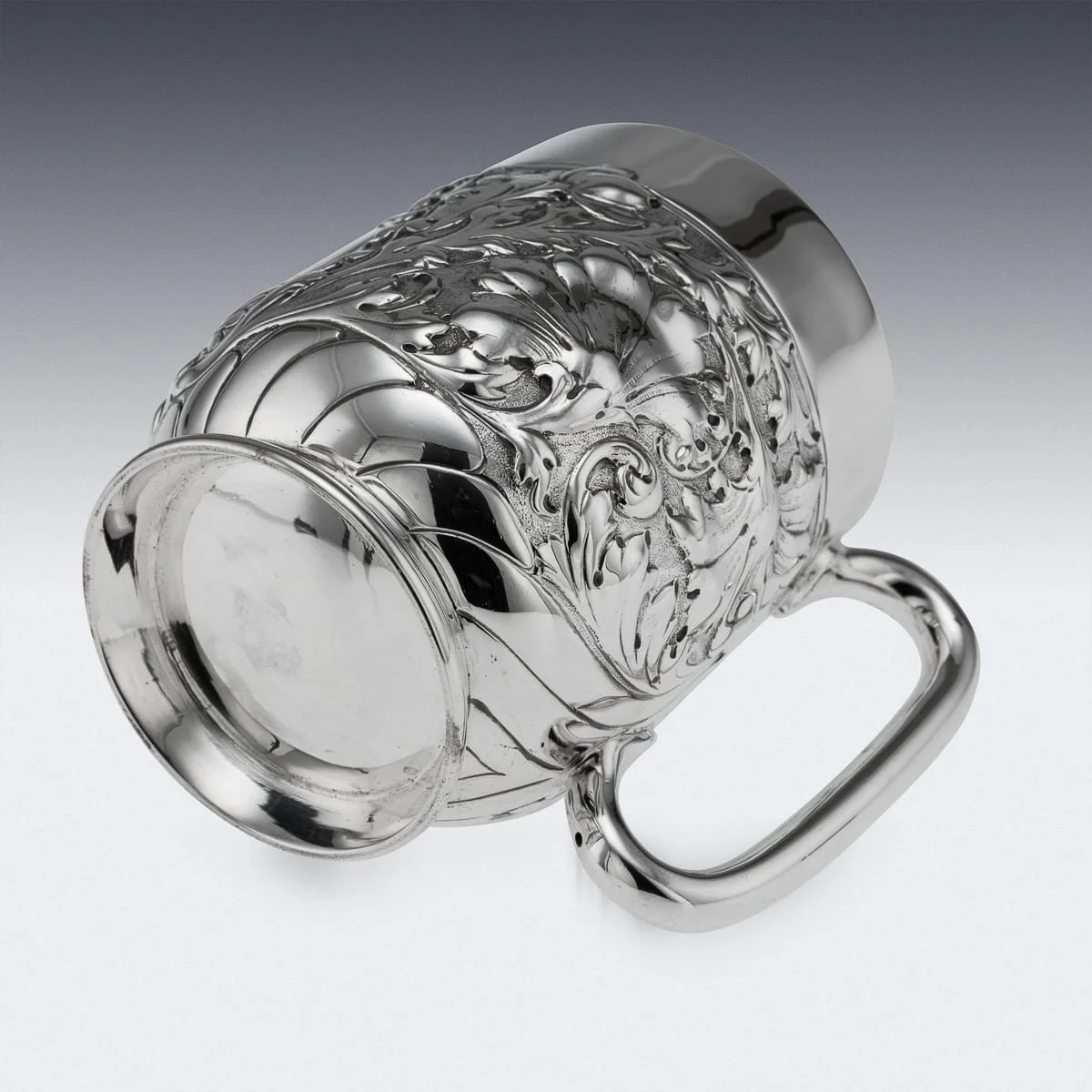 PUSHKINS.COM - ANTIQUE 19thC VICTORIAN SOLID SILVER MUG, SHEFFIELD c.1897 - 08.jpg