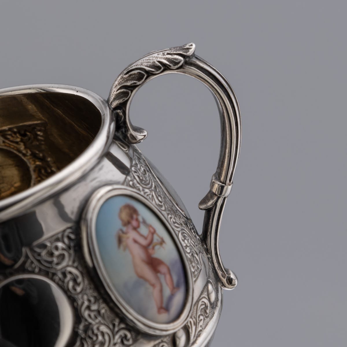 PUSHKINS.COM - J11737 - ANTIQUE 19thC VICTORIAN SOLID SILVER THREE PIECE TEA SET, CHARLES EDWARDS c.1885 - 28.jpg