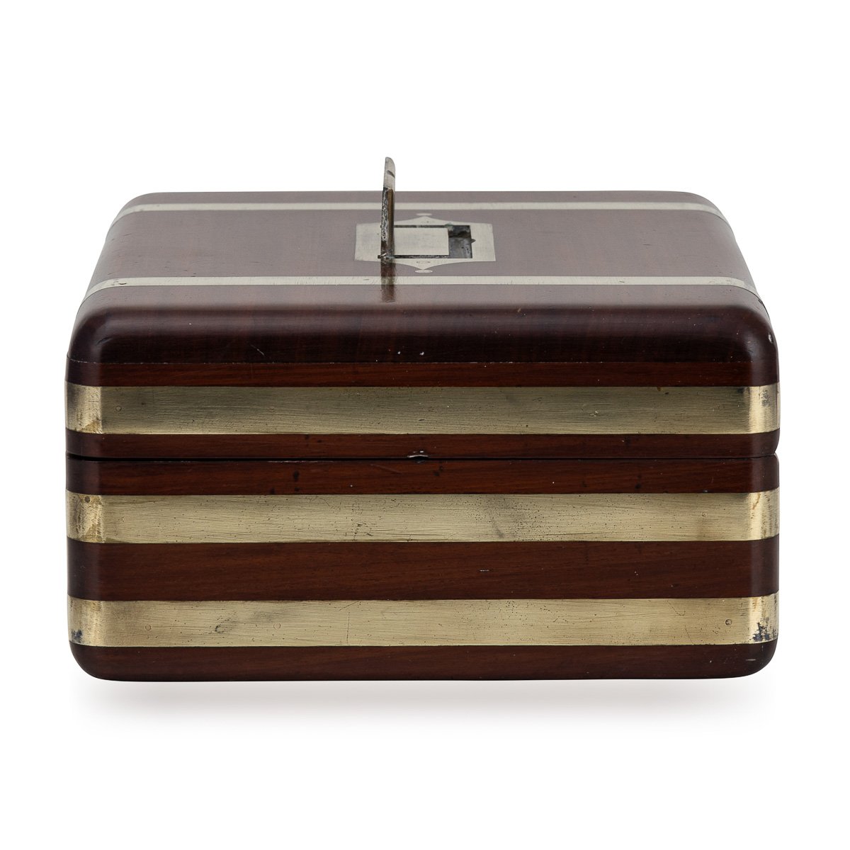 PUSHKINS.COM - D11170 - ANTIQUE 19thC ENGLISH MAHOGANY & BRASS BOUND JEWELLERY BOX c.1820 - 05.jpg
