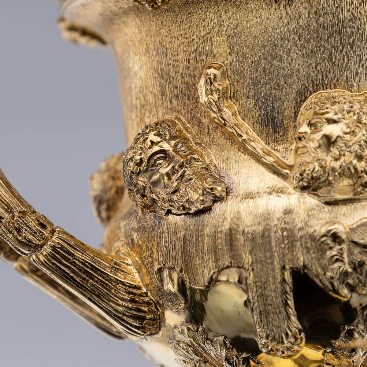 PUSHKINS.COM - ANTIQUE 20thC BRITISH PAIR OF SOLID SILVER-GILT WARWICK VASES, ASPREY c.1914 - 18.jpg