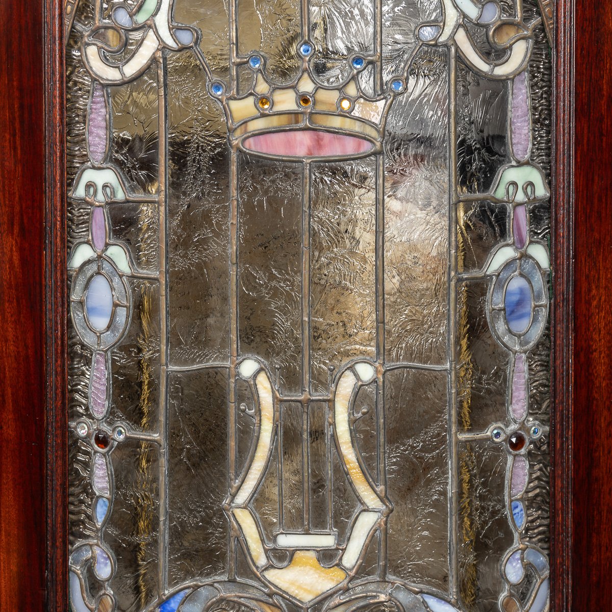 PUSHKINS.COM - NS11405 - ANTIQUE 20thC AMERICAN %22THE REGINA CO%22 12 DISC AUTOMATIC MUSIC PLAYING CABINET BOX c.1900 - 29.jpg