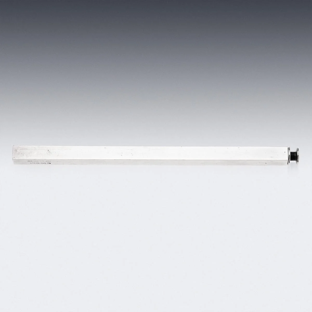 PUSHKINS.COM - J9832 - ANTIQUE 19thC AMERICAN SOLID SILVER DRAUGHTSMAN'S EXTENDING RULER c.1897 - 05.jpg