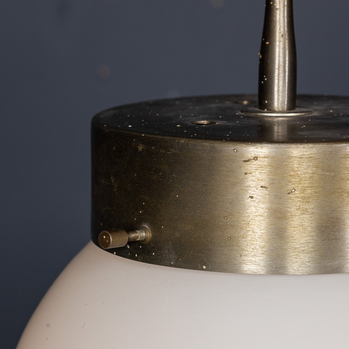PUSHKINS.COM - D11368 - 20thC ITALIAN PAIR OF %22DELTA%22 OPALINE PENDANT LIGHTS BY SERGIO MAZZA c.1960 - 12.jpg
