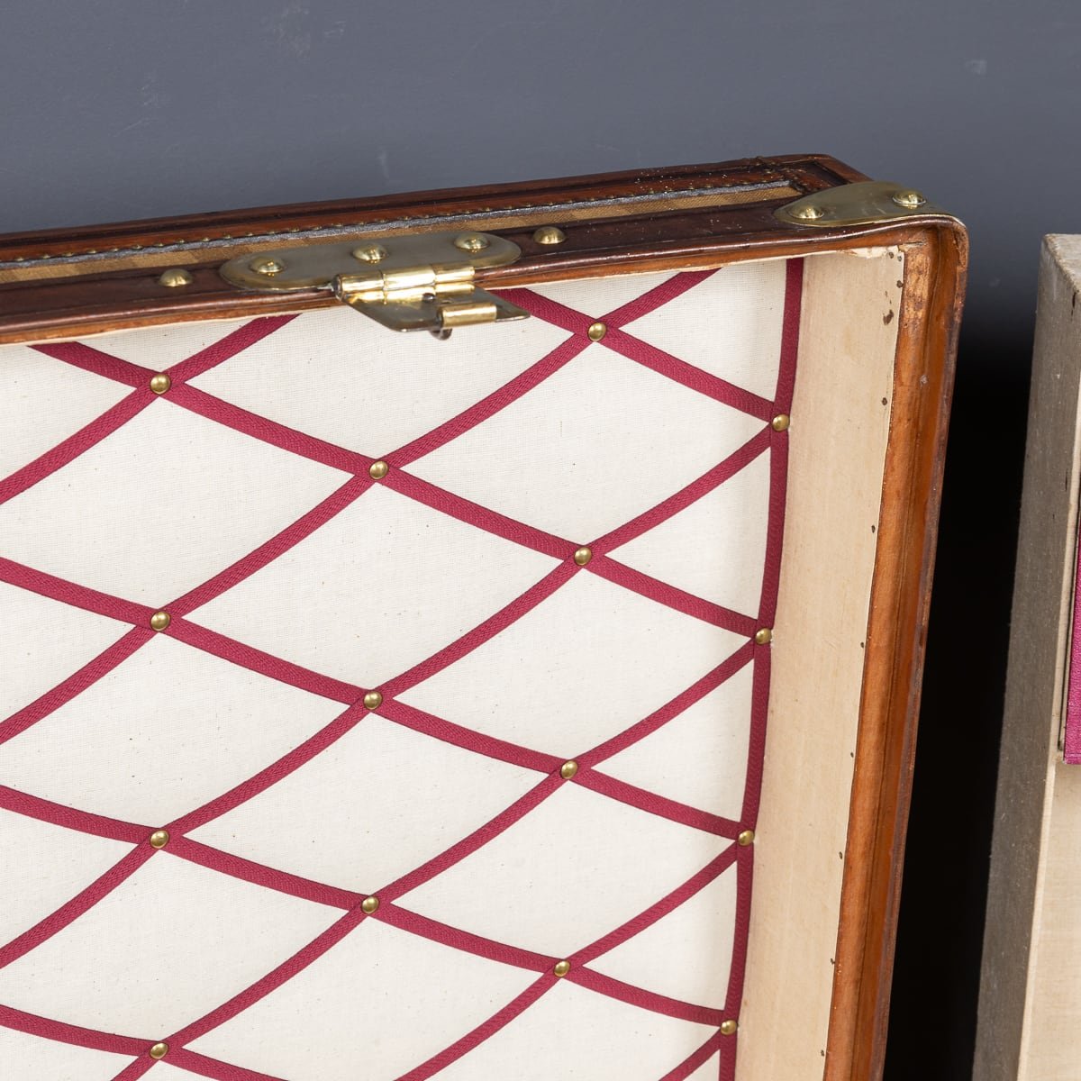PUSHKIN'S - ANTIQUE 19thC LOUIS VUITTON COURIER TRUNK, FRANCE c.1872 - 16.jpg