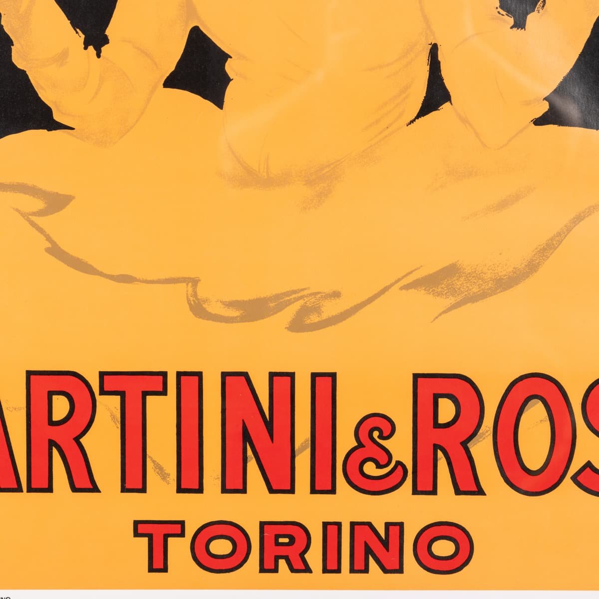 PUSHKINS.COM - B12333 - VINTAGE 20thC ITALIAN MARTINI "VERMOUTH BIANCO" ADVERTISING POSTER c.1970 - 10.jpg