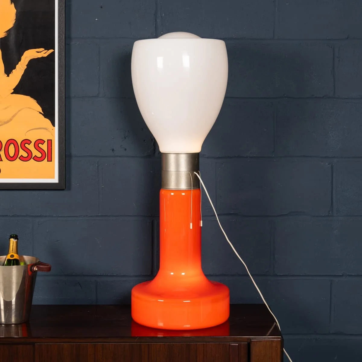 PUSHKINS.COM - B12356 - VINTAGE 20thC ITALIAN "BIRILLO" TABLE : FLOOR LAMP c.1970 - 08.jpg