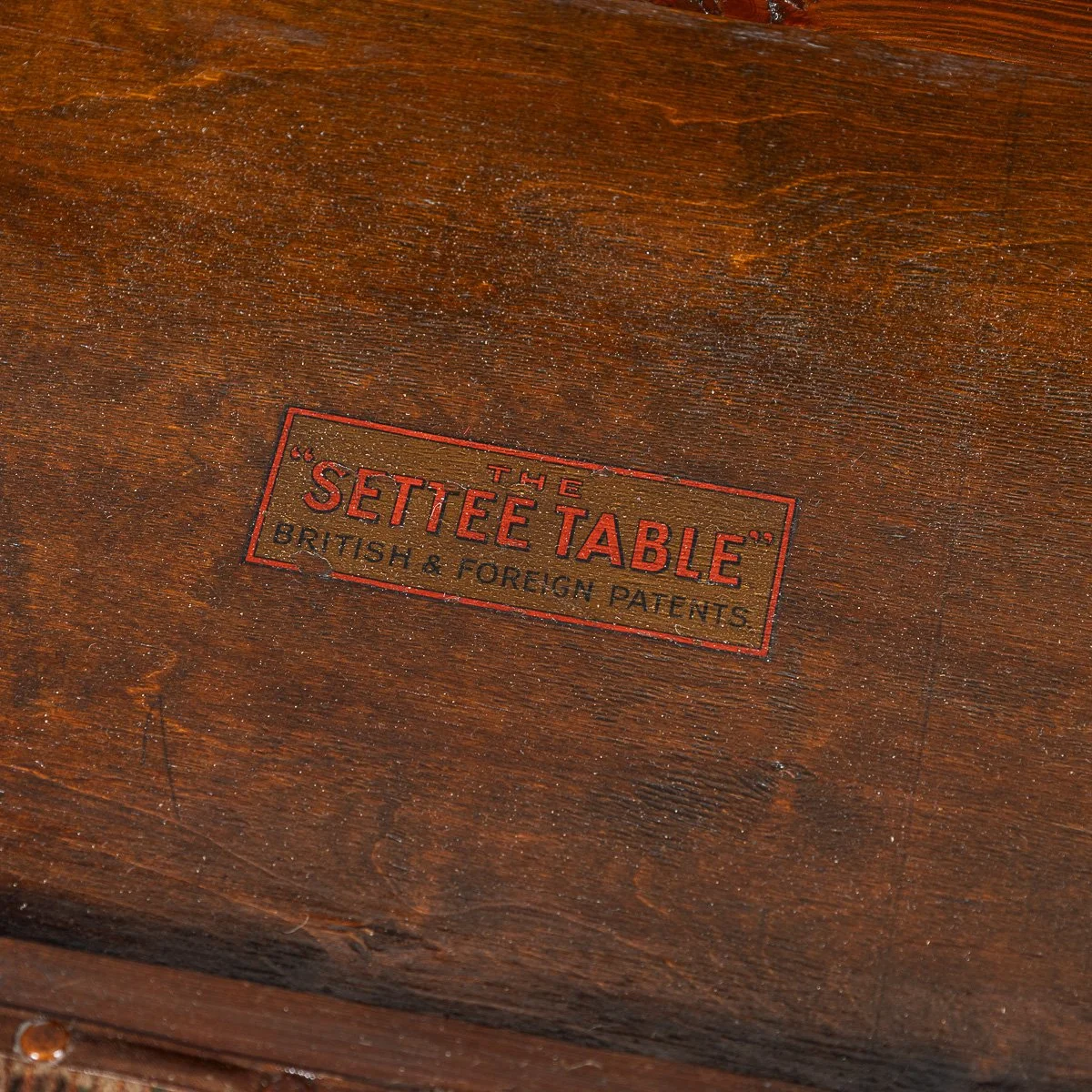 PUSHKINS.COM - B11465 - 20thC ENGLISH METAMORPHIC %22SETTEE TABLE%22 BY R. HAMP & CO, NORTHAMPTON c.1930 - 15.jpg