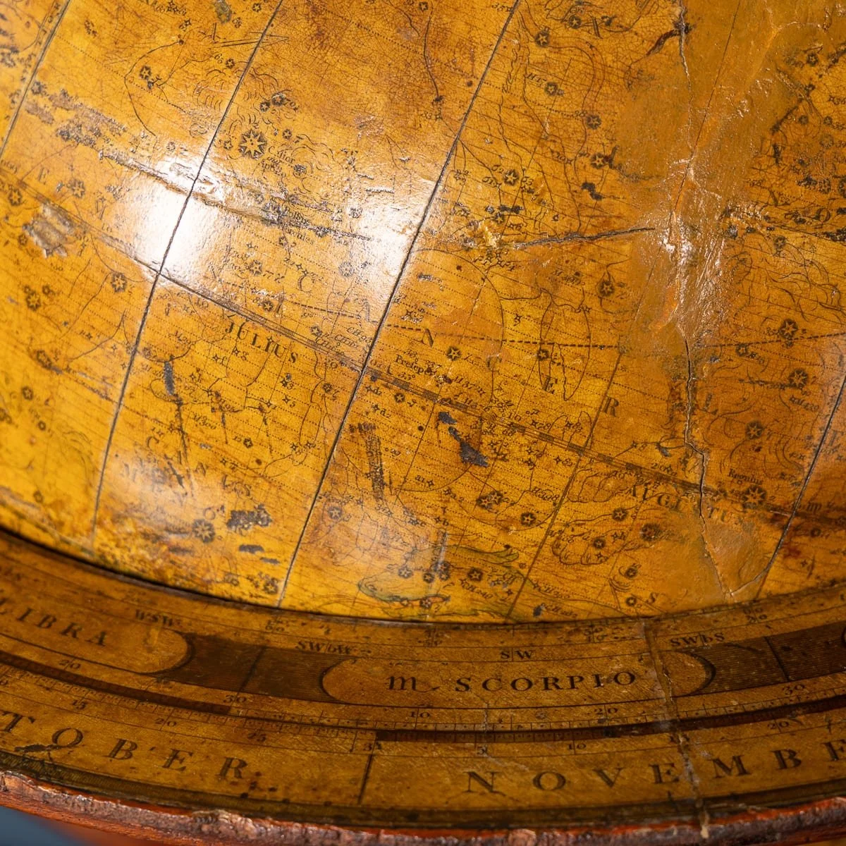 PUSHKINS.COM - B12022 - ANTIQUE 19thC PAIR OF CARY'S 12 INCH TERRESTRIAL & CELESTIAL GLOBES c.1821 - 13.jpg