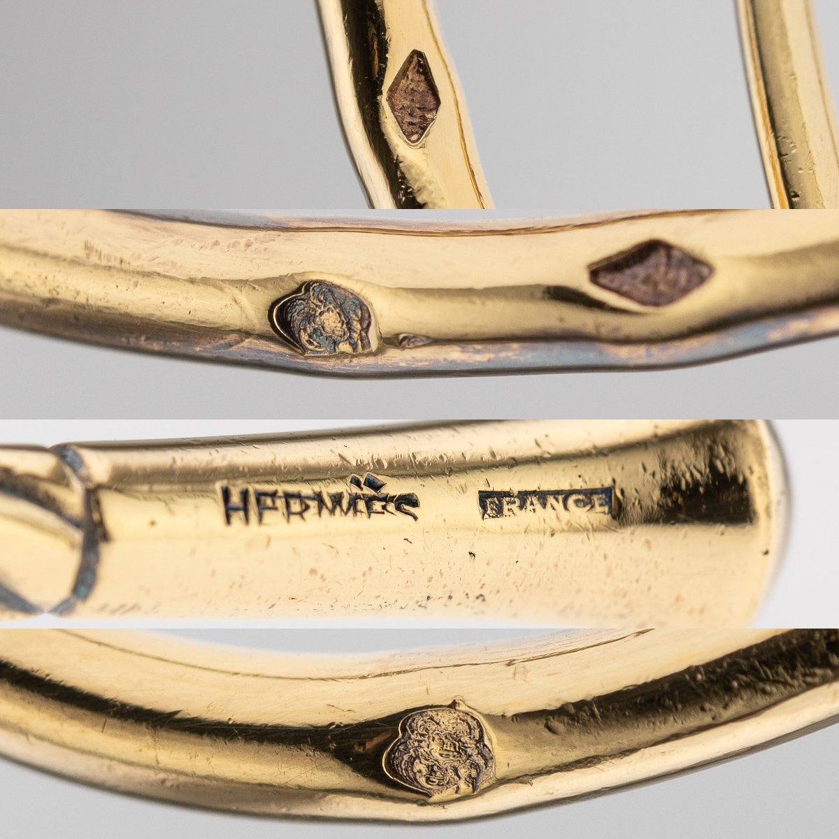 PUSHKINS.COM - J11258 - VINTAGE 20thC SET OF 12 HERMÈS GILT SOLID SILVER GILT CHAMPAGNE STIRRERS, FRANCE - 11.jpg