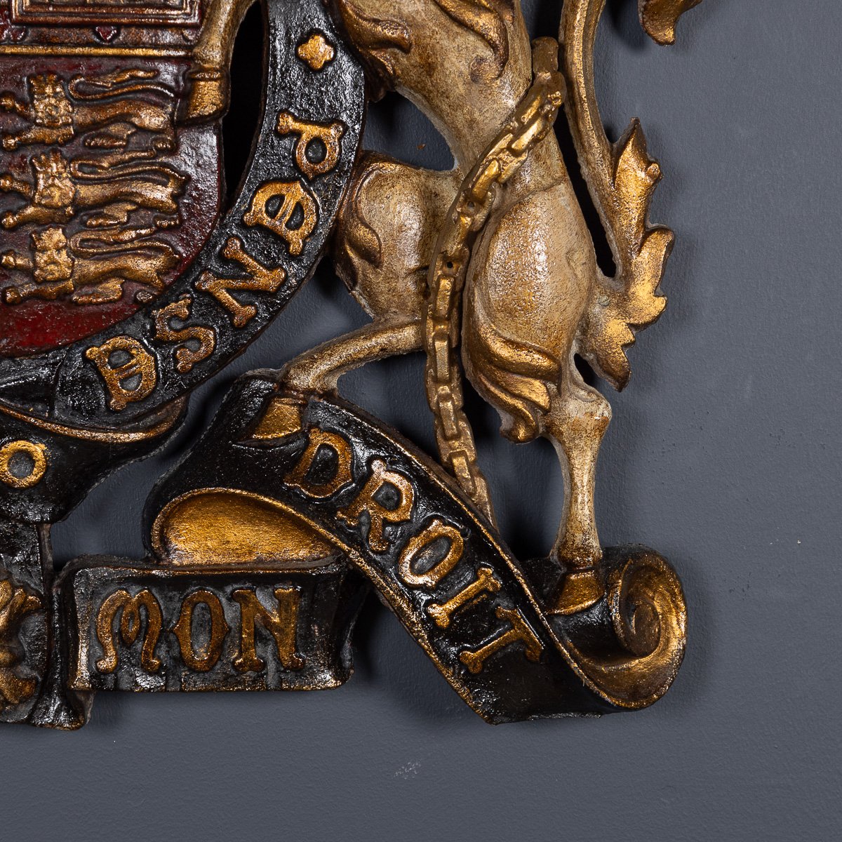 PUSHKINS.COM - D11100 - ANTIQUE 20thC VICTORIAN CAST IRON ROYAL WARRANT c.1900 - 16.jpg