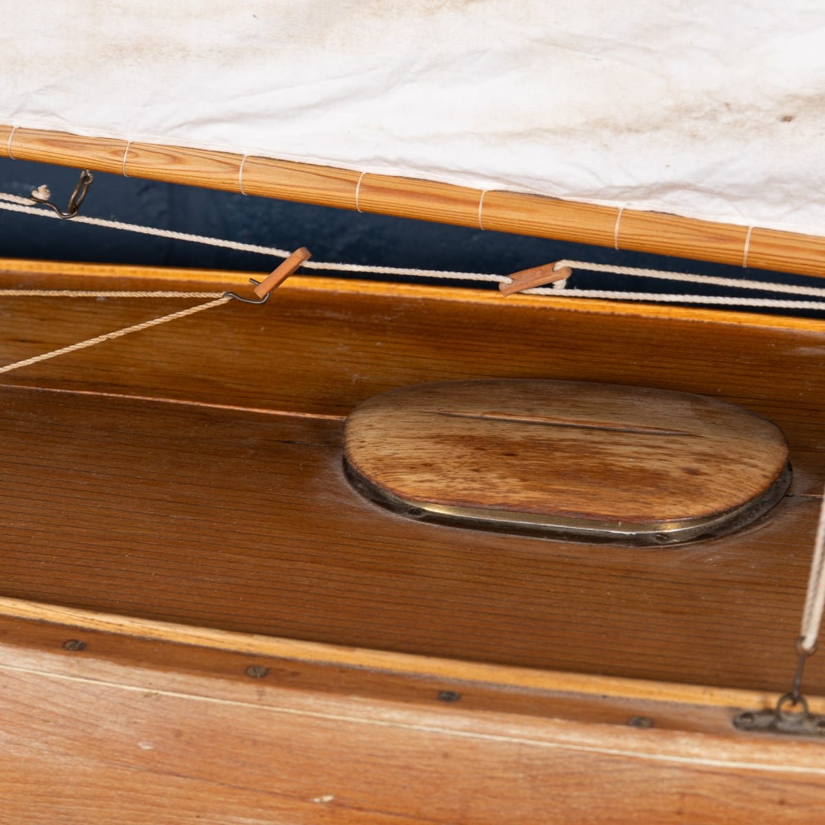 PUSHKINS.COM - ANTIQUE 20thC LARGE ENGLISH POND YACHT c.1910 - 1215.jpg