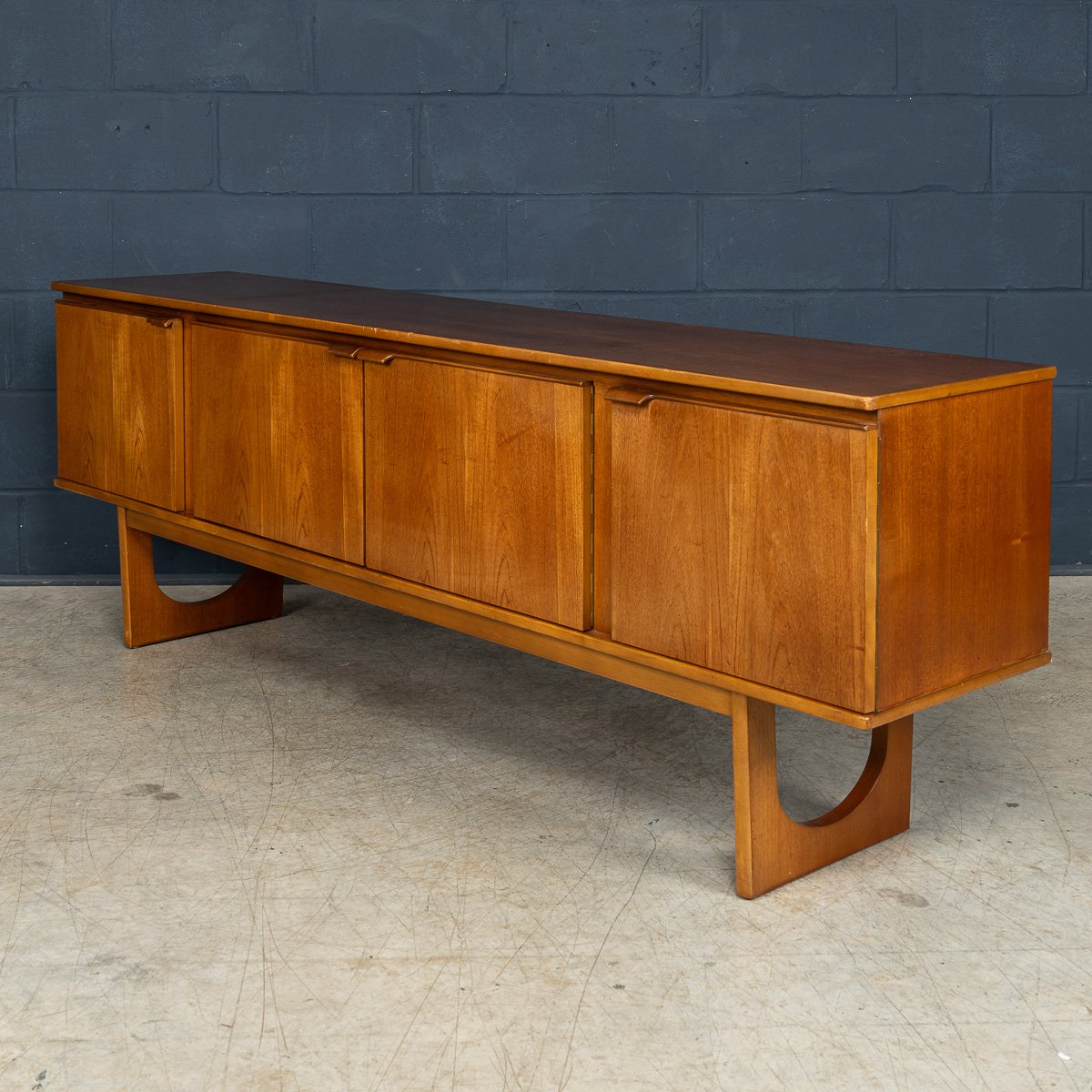 PUSHKINS.COM - B11412 - VINTAGE 20thC ENGLISH TEAK SIDEBOARD BY STONEHILL FURNITURE c.1960 - 06.jpg