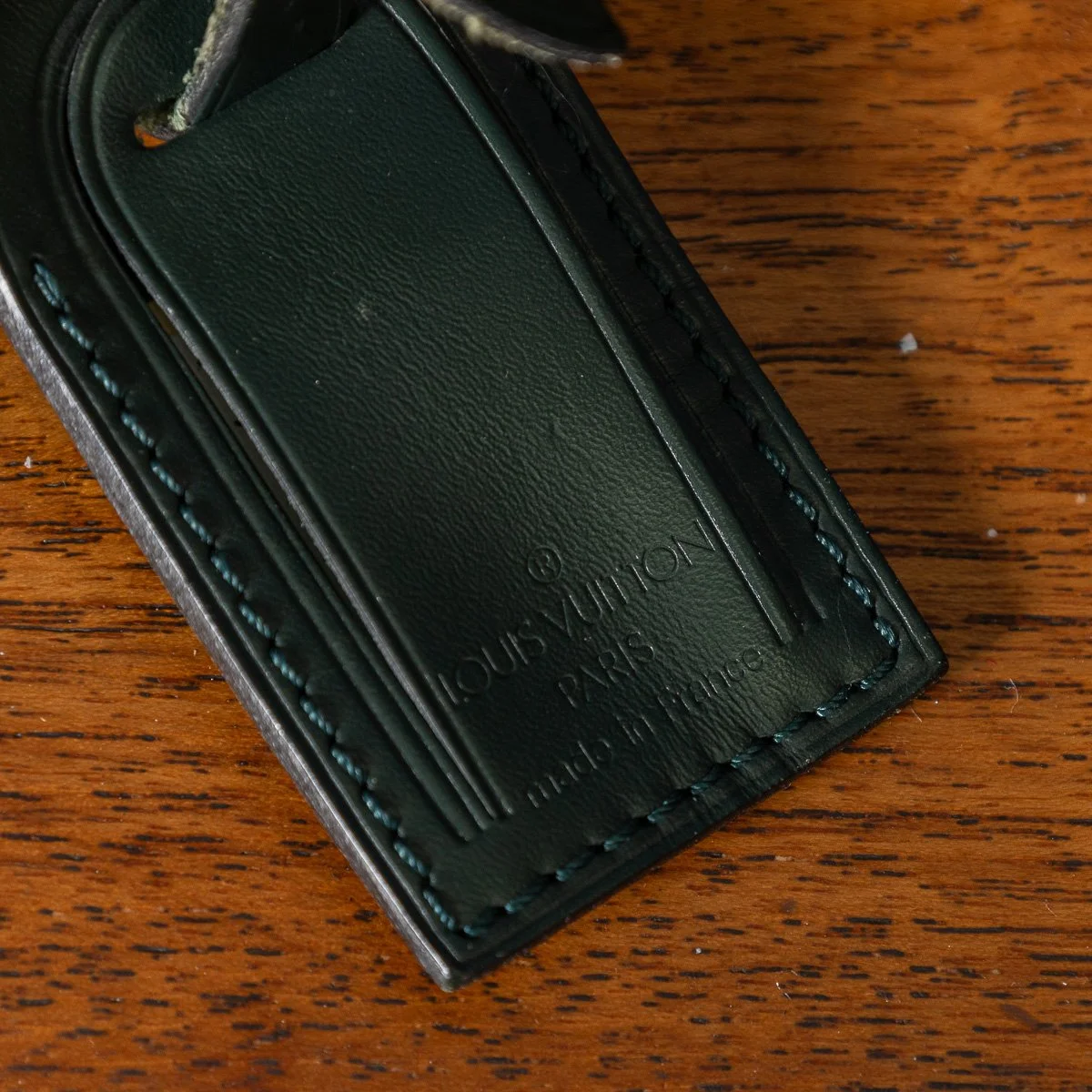 PUSHKINS.COM - B11505 - 20thC LOUIS VUITTON PRESIDENTIAL BRIEFCASE IN GREEN "TAIGA" LEATHER, FRANCE - 29.jpg