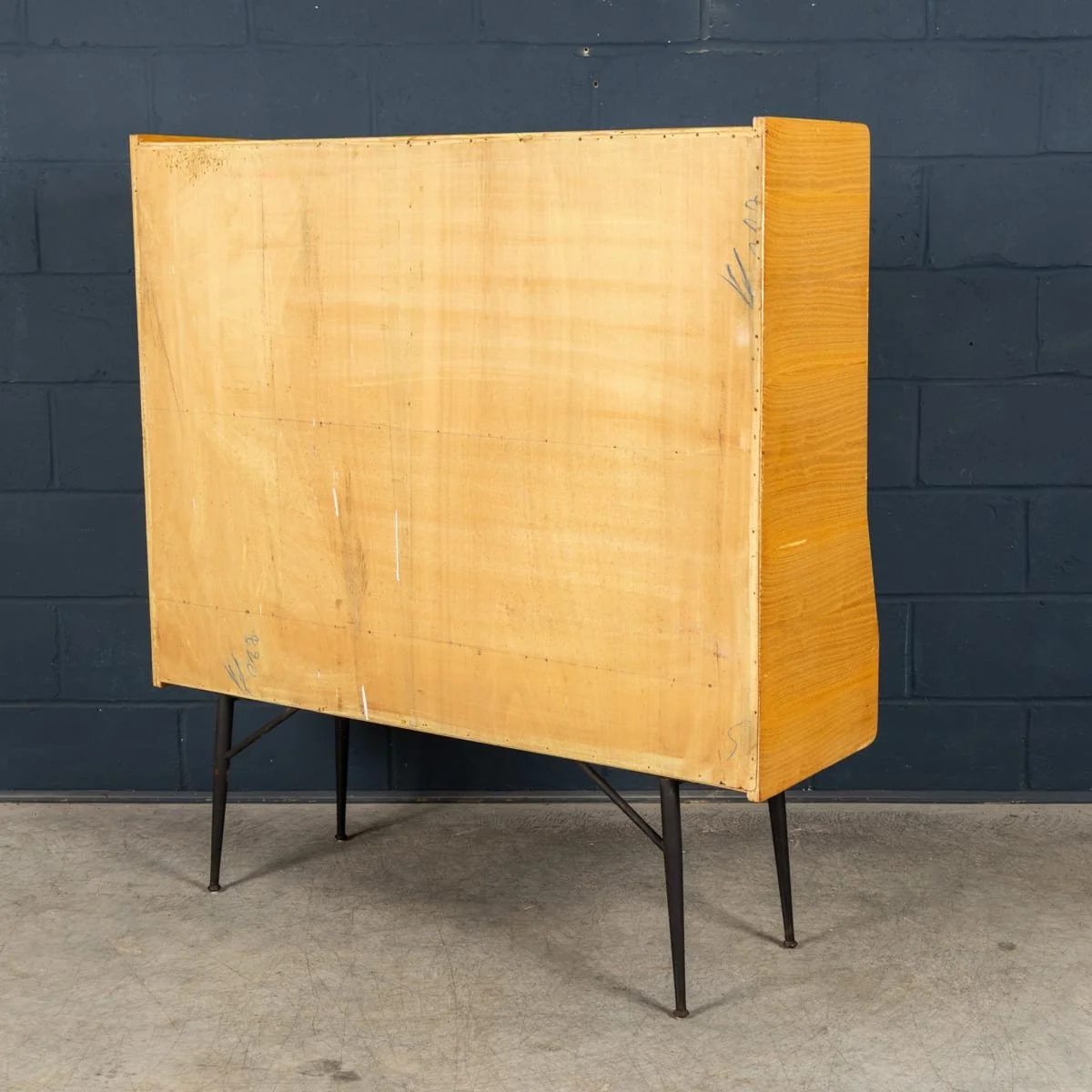 PUSHKINS.COM - B12267 - VINTAGE 20thC ITALIAN BAR CABINET c.1960 - 09.jpg