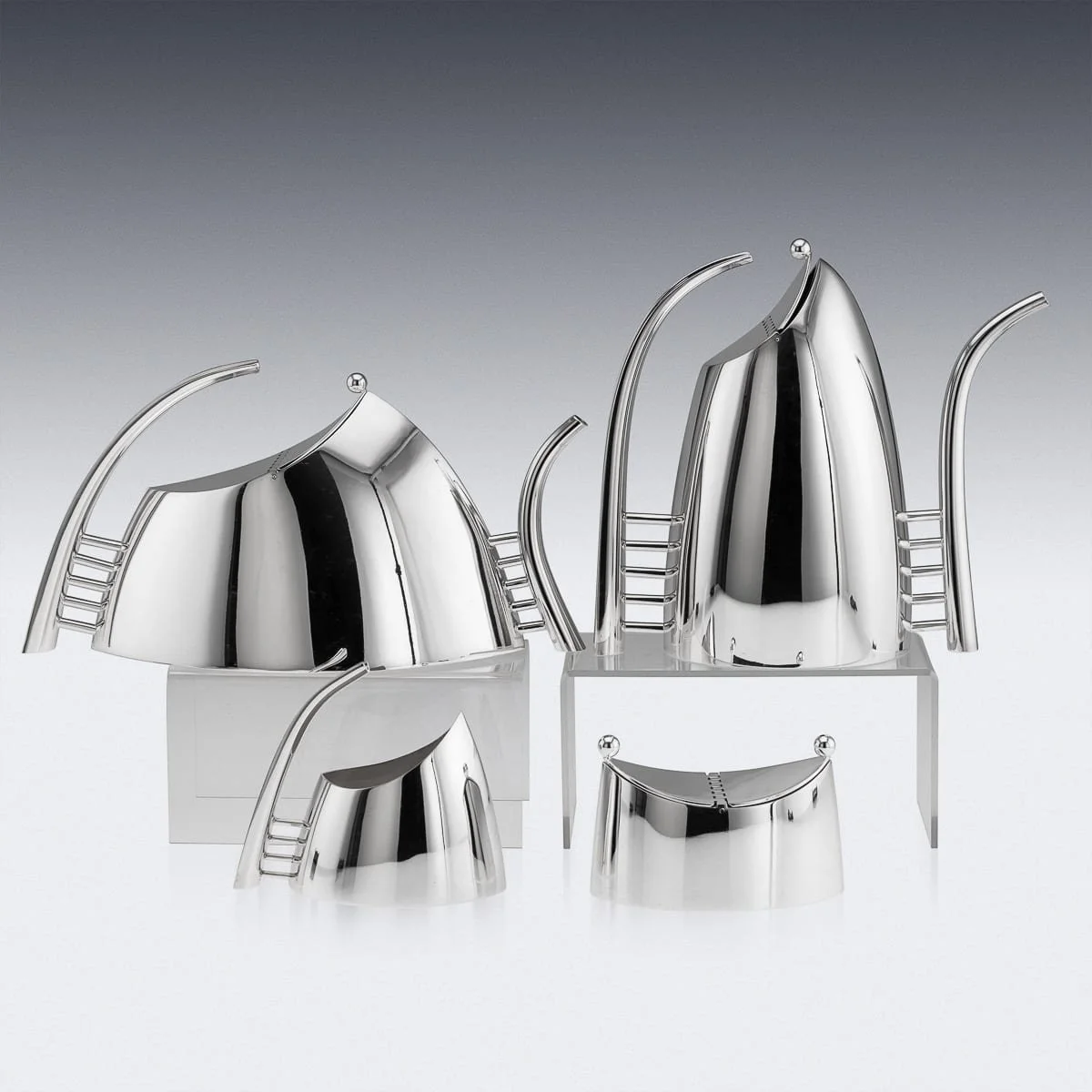 PUSHKINS.COM - A11056 - VINTAGE 20thC ITALIAN SILVER PLATED FIVE PIECE TEA SET BY SABATTINI - 06.jpg