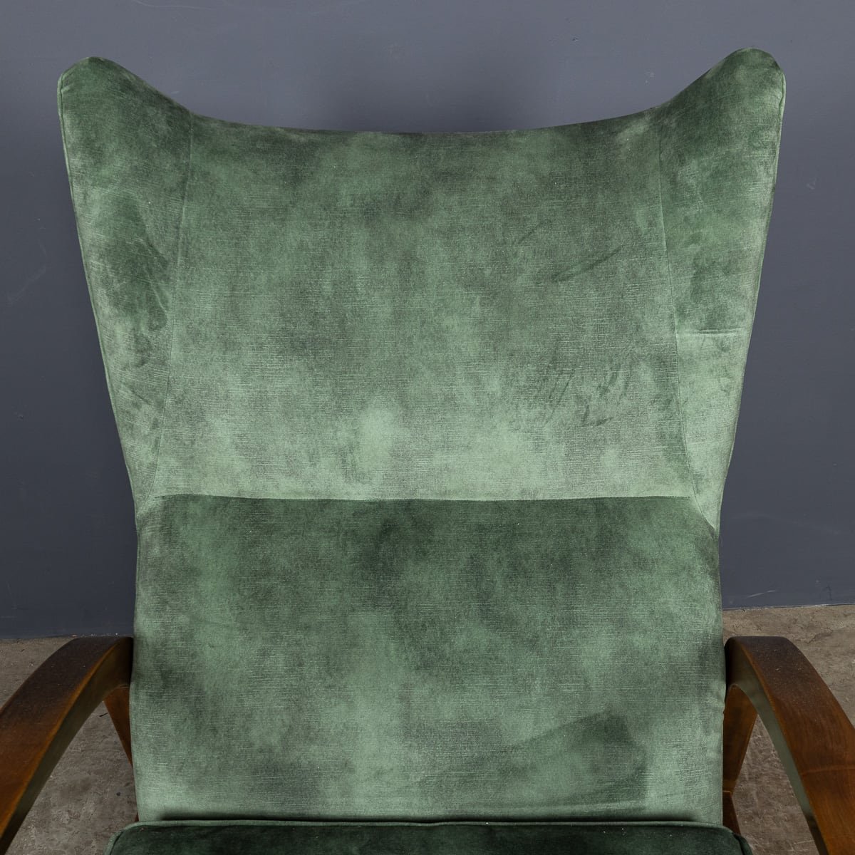 PUSHKINS.COM - MID 20thC KNOLL ANTIMOTT RECLINER & FOOTSTOOL c.1960 - 17.jpg