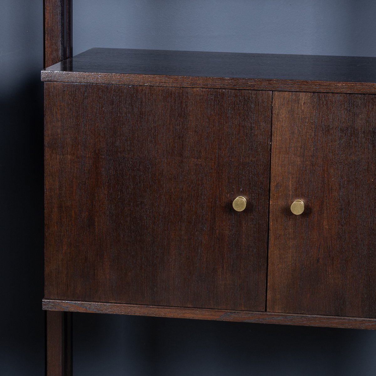 PUSHKINS.COM - D11123 - 20thC PAIR OF ITALIAN EBONISED WOODEN BOOKCASES c.1970 - 08.jpg