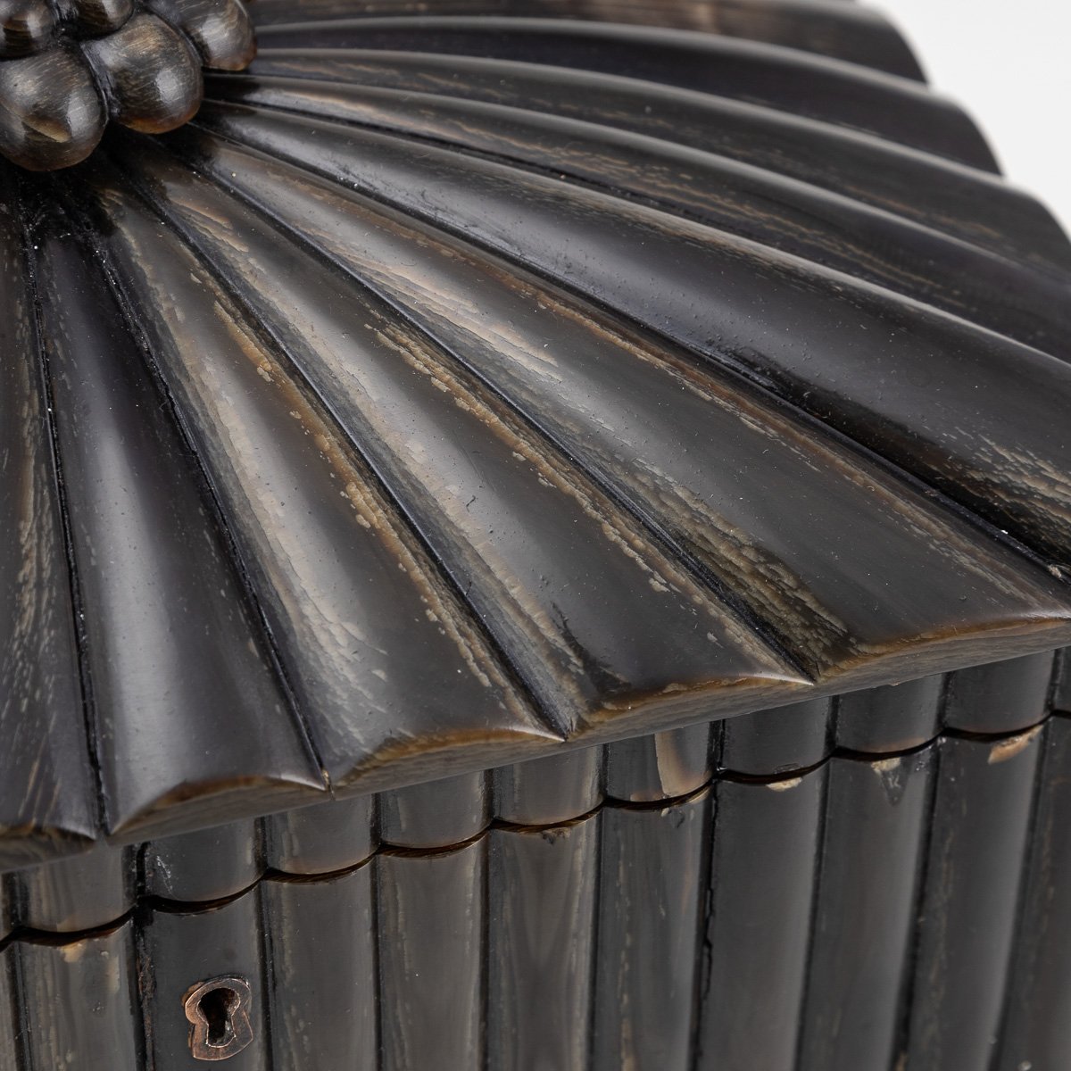 PUSHKINS.COM - D11160 - ANTIQUE 19thC REGENCY HORN BOX c.1820 - 17.jpg