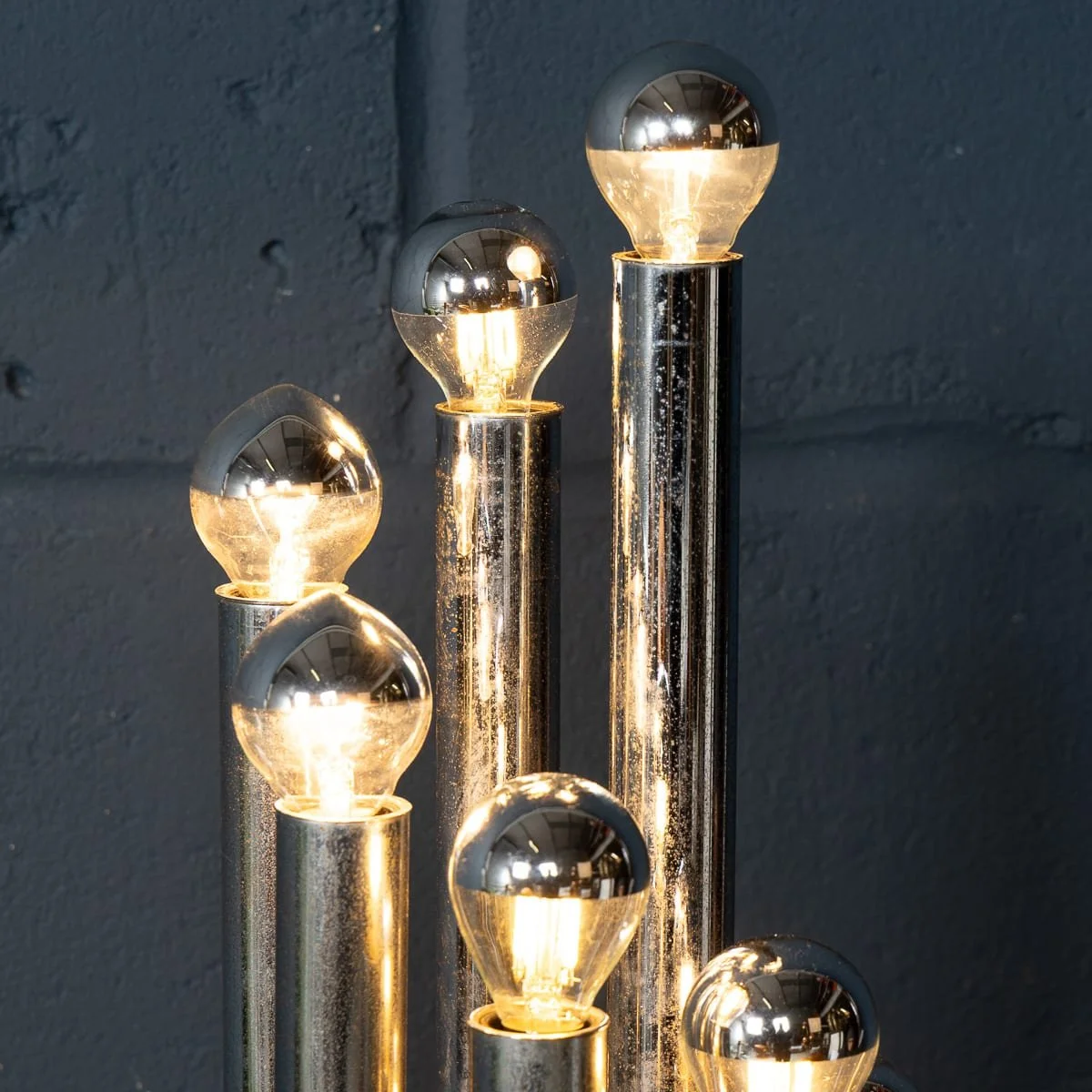 PUSHKINS.COM - B12001 - VINTAGE 20thC ITALIAN CHROME MULTI-LIGHT TABLE LAMP BY REGGIANI c.1970 - 19.jpg