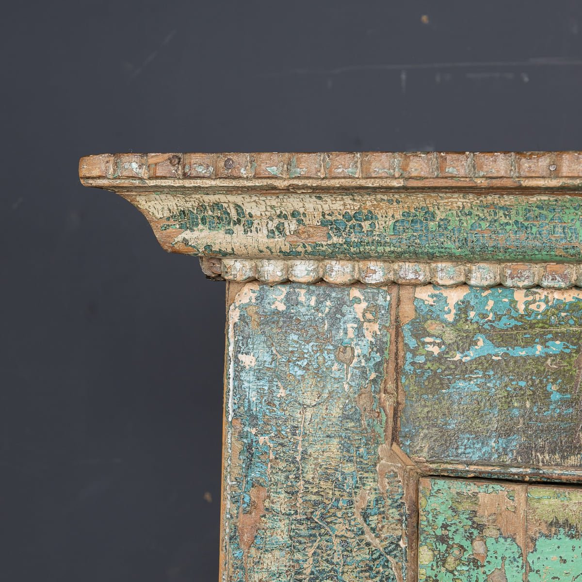 PUSHKINS.COM - ANTIQUE 20thC INDIAN RUSTIC WOODEN CUPBOARD c.1920 - 23.jpg