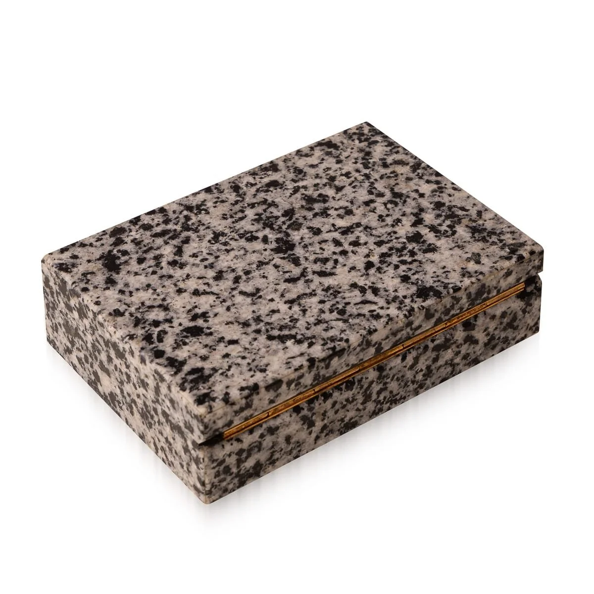 PUSHKINS.COM - D11815 - VINTAGE 20thC ITALIAN MADE BIANCO CASTILLA STONE BOX c.1960 - 05.jpg