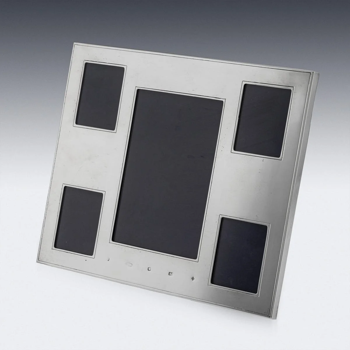 PUSHKINS.COM - J12205 - VINTAGE 21stC ENGLISH SOLID SILVER PHOTOGRAPH FRAME, BIRMINGHAM c.2000 - 3.jpg