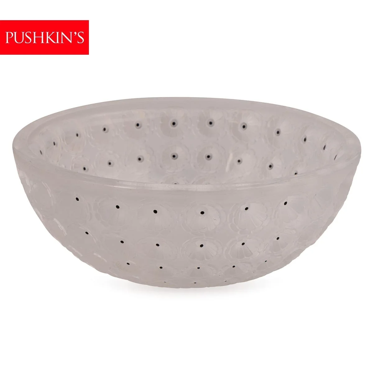 PUSHKINS.COM - B11836 - VINTAGE 20thC FRENCH 'NEMOURS' GLASS BOWL BY LALIQUE - 02.jpg