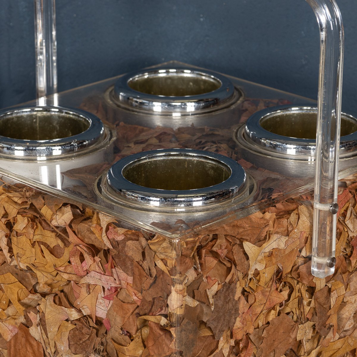 PUSHKINS.COM - B11430 - 20thC FOUR BOTTLE WINE CADDY IN PERSPEX BY CHRISTIAN DIOR, MADE IN ITALY c.1980 - 11.jpg