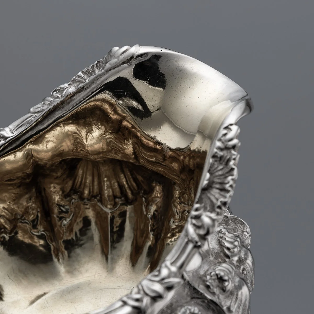 PUSHKINS.COM - A00097 - ANTIQUE 19thC VICTORIAN SOLID SILVER FOUR PIECE TEA SET, LONDON c.1854 - 35.jpg