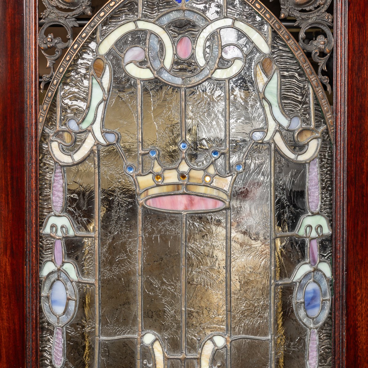 PUSHKINS.COM - NS11405 - ANTIQUE 20thC AMERICAN %22THE REGINA CO%22 12 DISC AUTOMATIC MUSIC PLAYING CABINET BOX c.1900 - 28.jpg