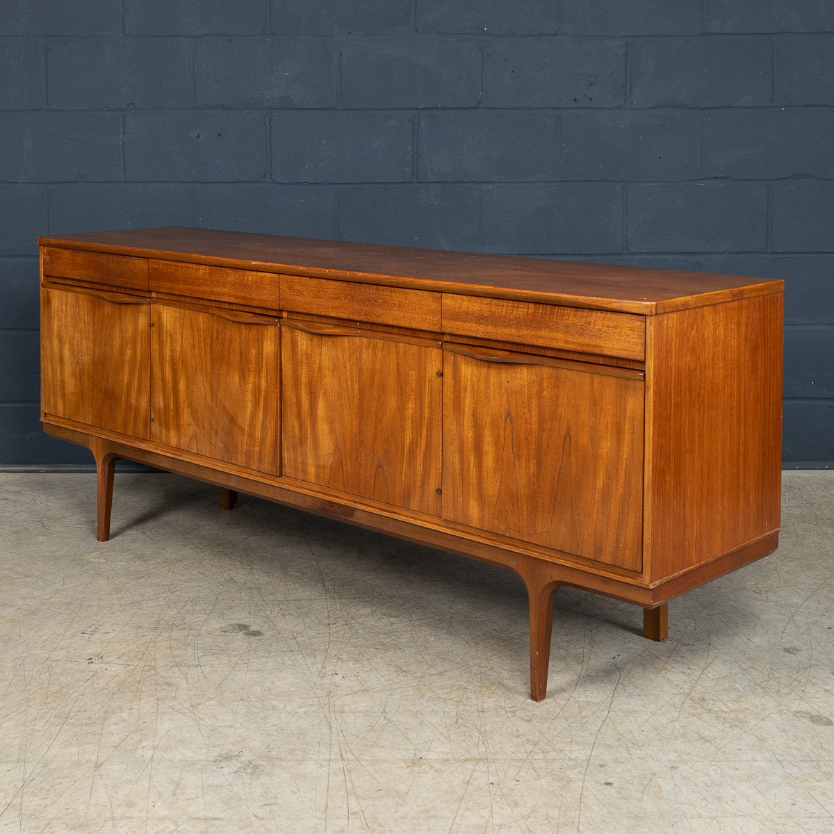 PUSHKINS.COM - B11413 - VINTAGE 20thC ENGLISH TEAK SIDEBOARD c.1960 - 05.jpg