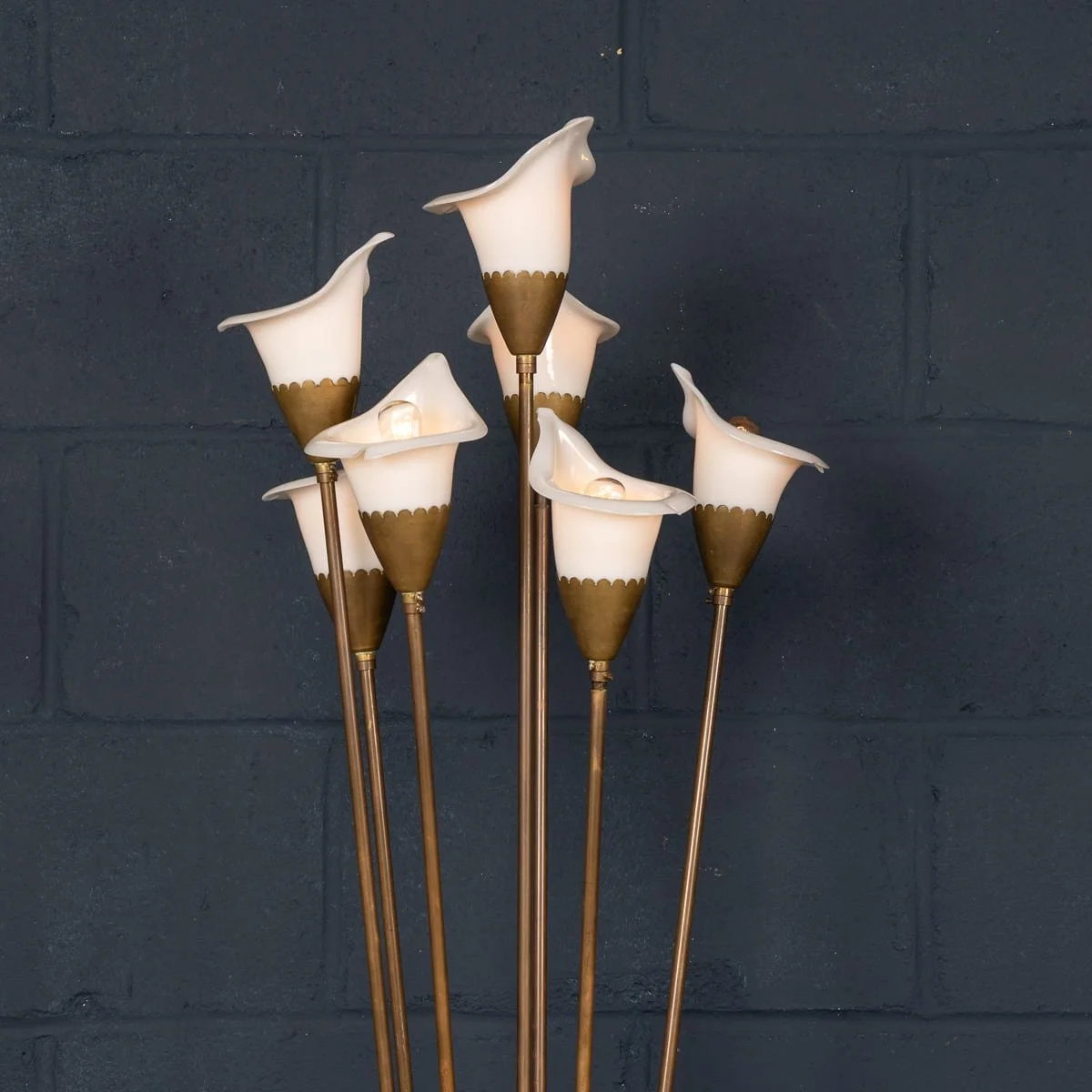 PUSHKINS.COM - B11848 - VINTAGE 20thC ITALIAN 'CALLA' FLOOR LAMP BY ANGELO LELLI FOR ARREDOLUCE c.1960 - 18.jpg