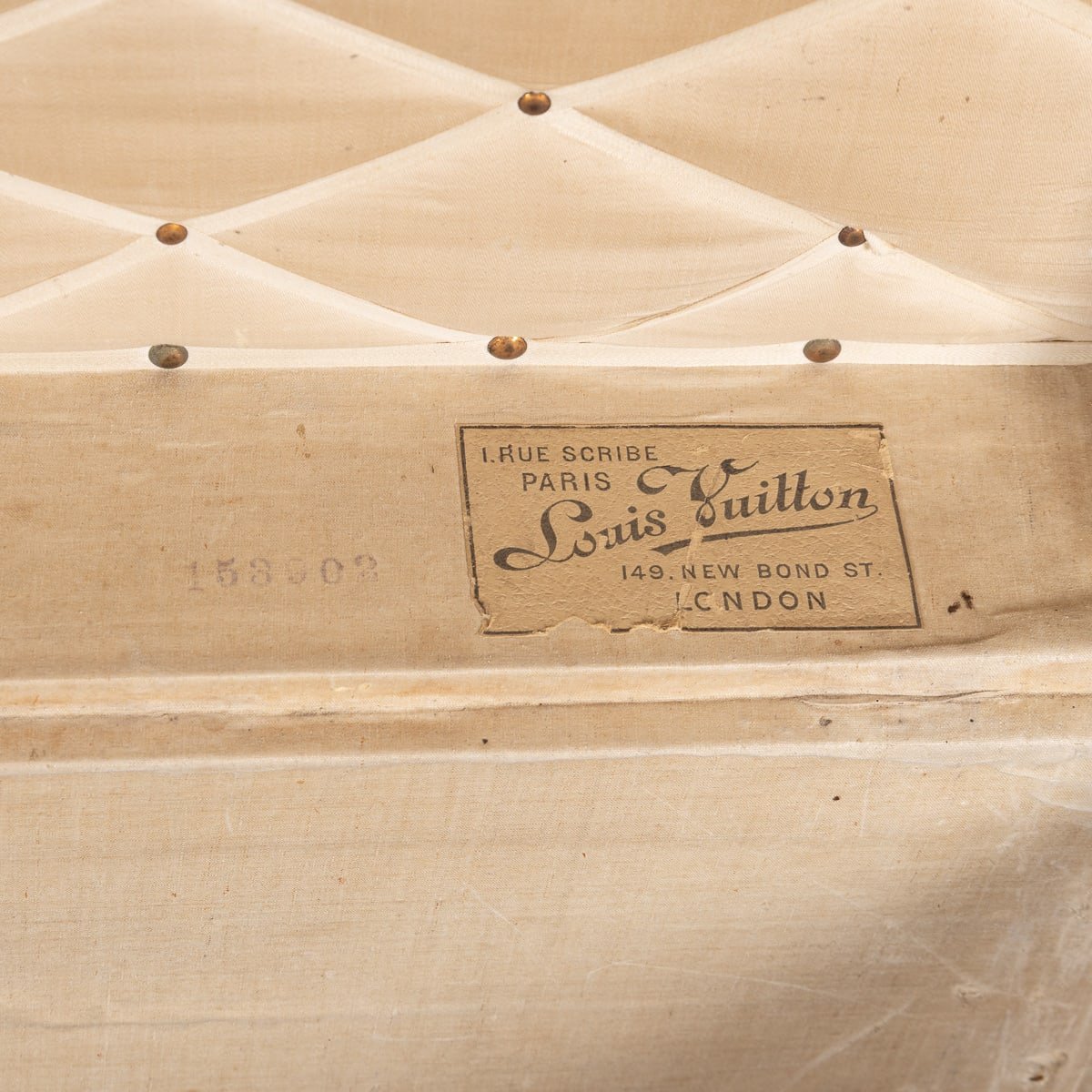 PUSHKINS.COM - B11230 - ANTIQUE 20thC LOUIS VUITTON MALLE HAUTE TRUNK IN MONOGRAM CANVAS, FRANCE c.1910 - 12.jpg