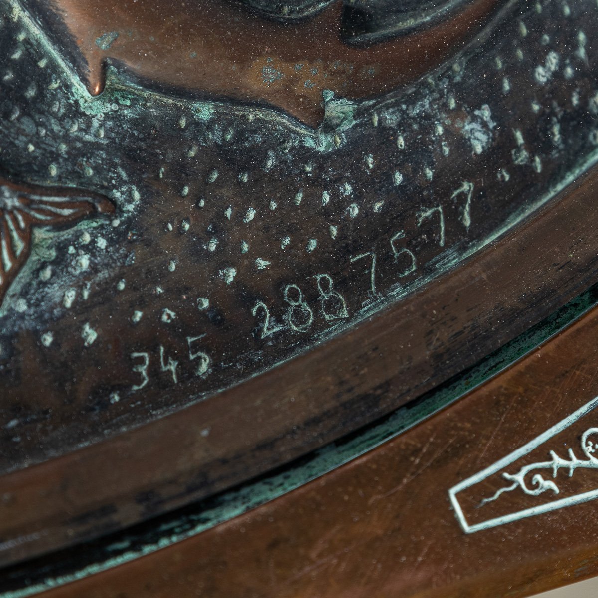 PUSHKINS.COM - D11134 - VINTAGE 20thC SPANISH EMBOSSED COPPER TABLE BY MALART c.1930 - 17.jpg