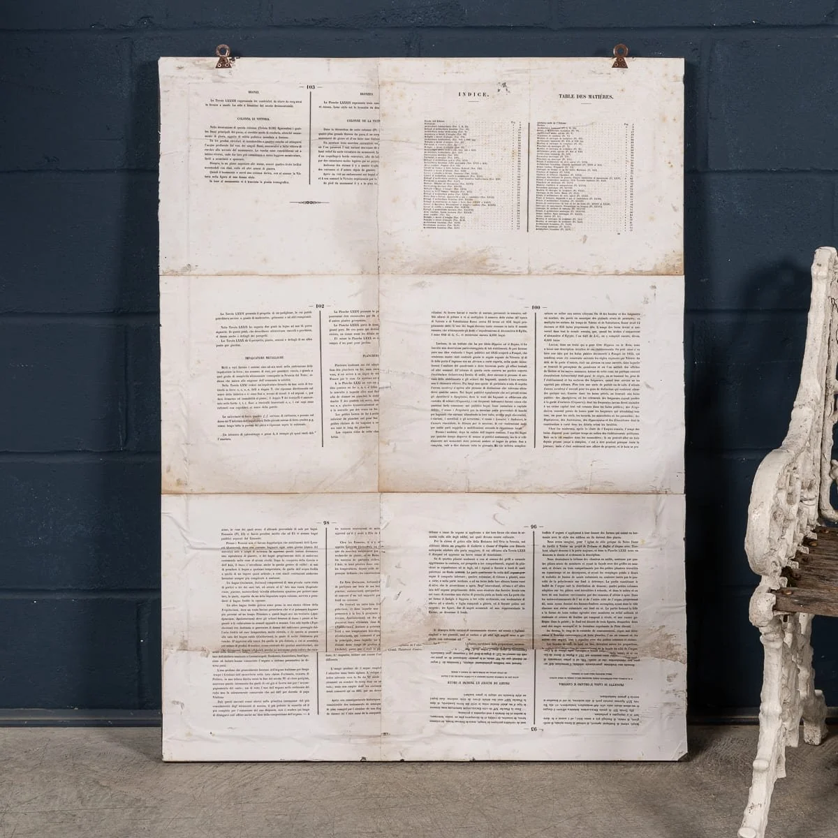 PUSHKINS.COM - B12024 - 20thC ITALIAN LARGE OAK FRAME CONTAINING PRESSED FLOWERS & HERBS - 05.jpg